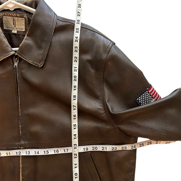 Timothy, Daniel Leather Bomber - Picture 6 of 7